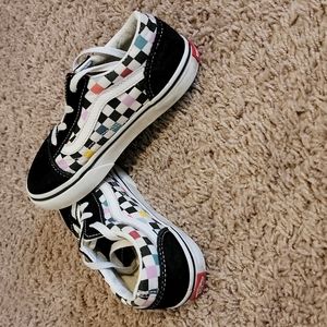 Toddler Checkboard Vans